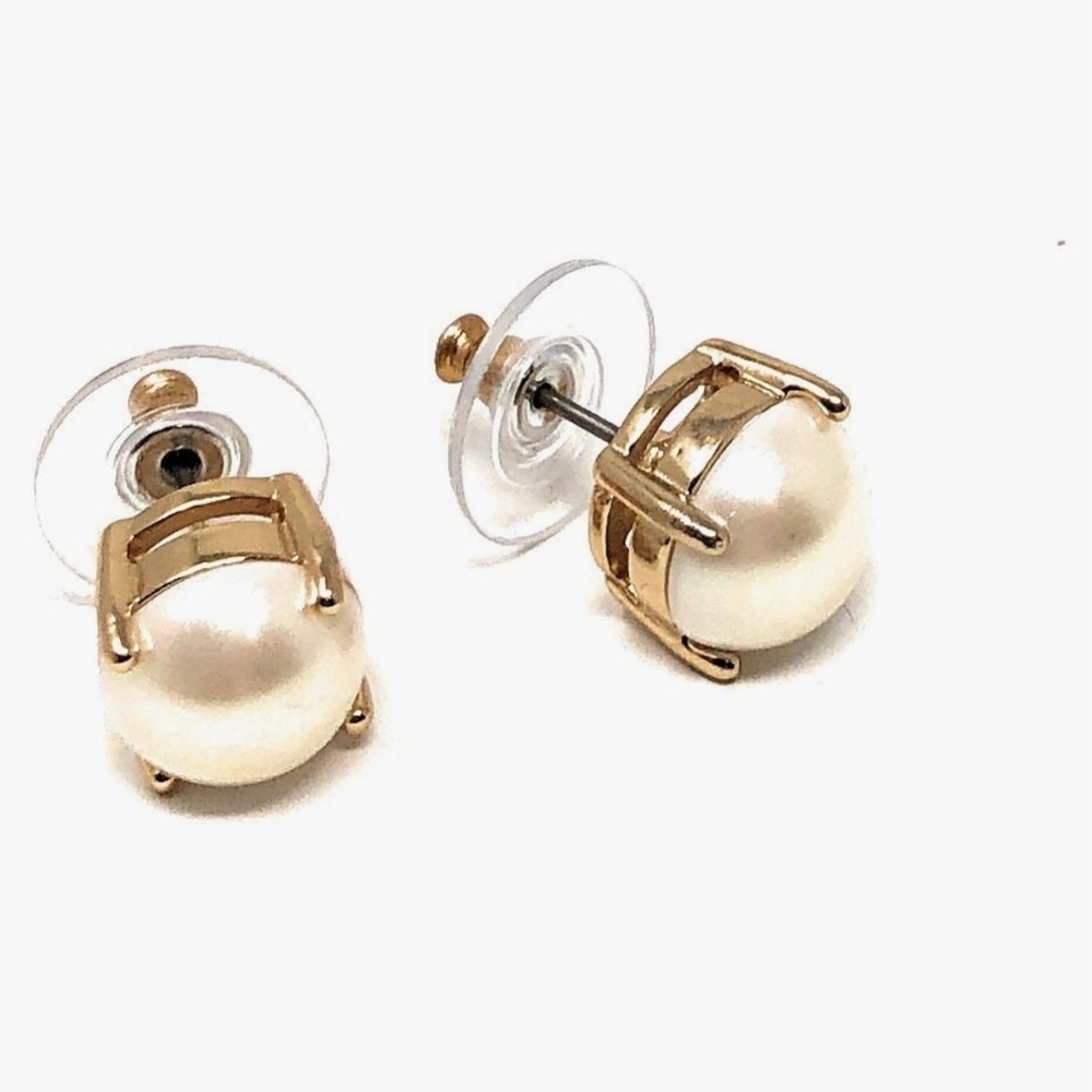 NWT Kate Spade Rise & Shine Pearl Stud Earrings